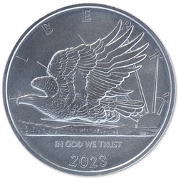 Samoa: John Mercanti Eagle 1 uncja Srebra 2023