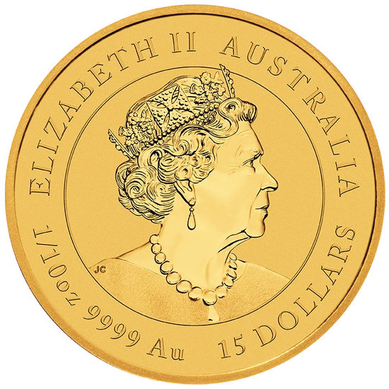 Perth Mint: Lunar III - Rok Tygrysa 1/10 uncji Złota 2022