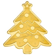 Palau: Christmas Tree 0,5 grama Złota Silk Coin