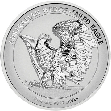 Orzeł Australijski 5 uncji Srebra 2025 Reverse Proof Ultra High Relief