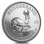 Krugerrand 1 uncja Srebra 2020