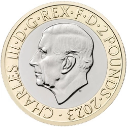 Celebrating the Life and Work of JRR Tolkien £2 Miedzionikiel 2023