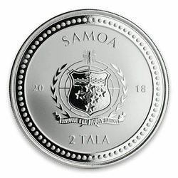 Samoa: Konik Morski 1 uncja Srebra 2018