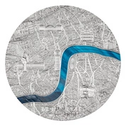 Palau: Tiffany Art Metropolis - London kolorowany 1000 gramów Srebra 2023 Proof Ultra High Relief