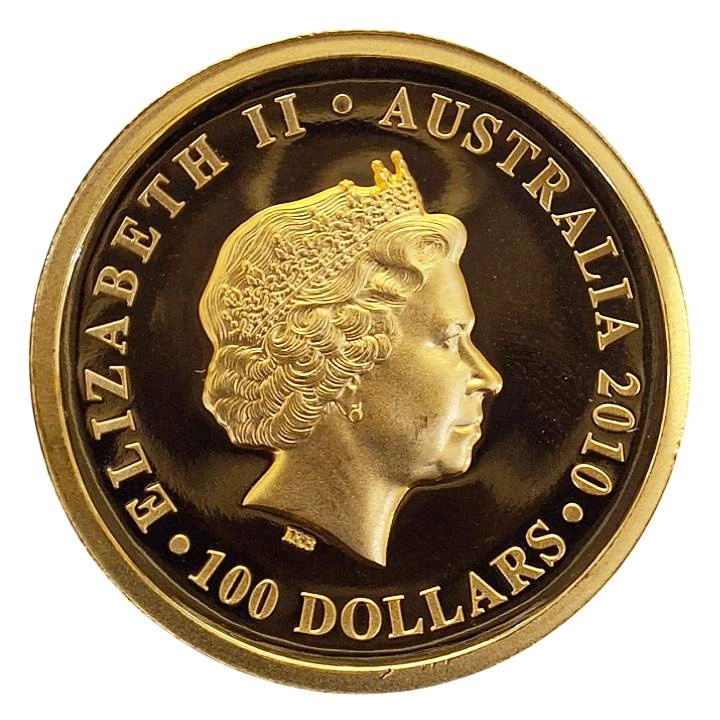 Koala 1 uncja Złota 2010 Proof High Relief