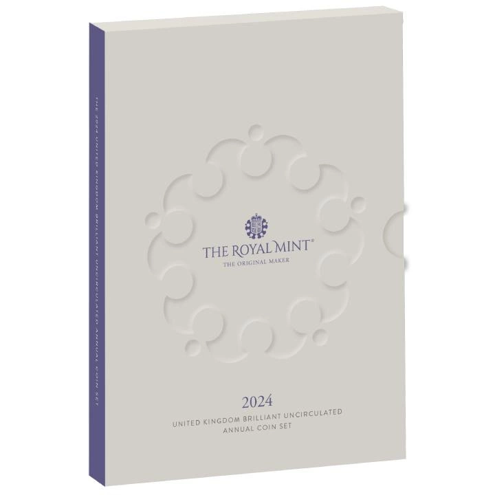 Zestaw 13 monet Miedzionikiel Wielka Brytania 2024