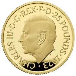 Myths & Legends: Merlin 1/4 uncji Złota 2023 Proof