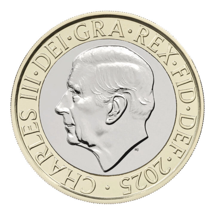 Zestaw 13 monet Miedzionikiel Wielka Brytania 2025