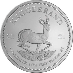 Krugerrand 1 Uncja Srebra 2021 PAKIET 500 SZTUK