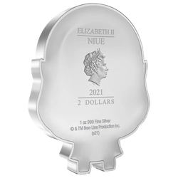 Niue: The Lord of the Rings - Legolas Chibi Coin kolorowany 1 uncja Srebra 2021 Proof