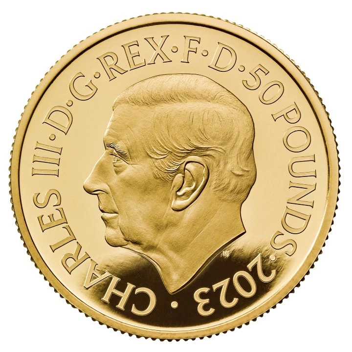 Zestaw 6 monet Premium Britannia Złoto 2023 Proof