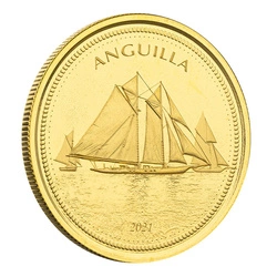Anguilla: Regaty żeglarskie 1 uncja Złota 2021