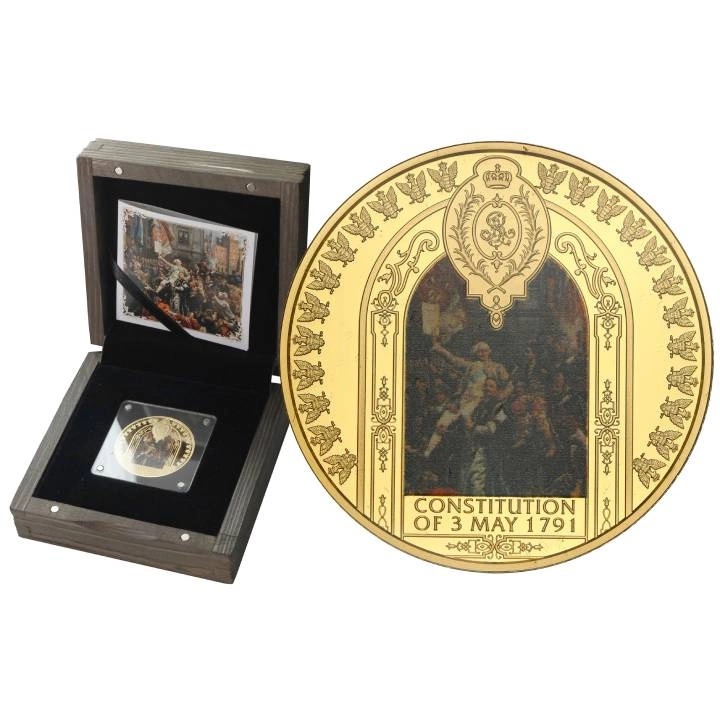 Niue: Konstytucja 3 Maja 1 uncja Złota 2021