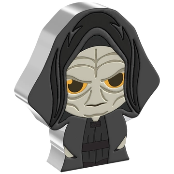 Niue: Star Wars - Emperor Palpatine Chibi Coin kolorowany 1 uncja Srebra 2022 Proof