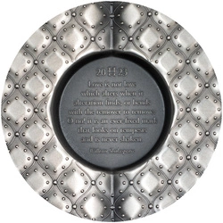 Cook Islands: Secret Heart 1 uncja Srebra 2023 Ultra High Relief Antiqued Coin