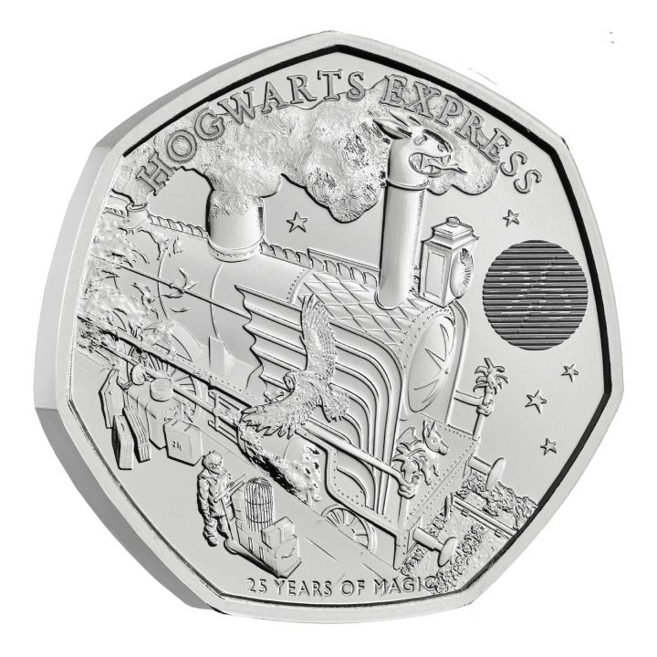 Harry Potter: Hogwarts Express 50p Miedzionikiel 2022