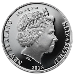 Kiwi 1 uncja Srebra 2018 Proof