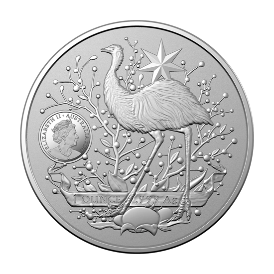 Australia’s Coat of Arms 1 uncja Srebra 2021