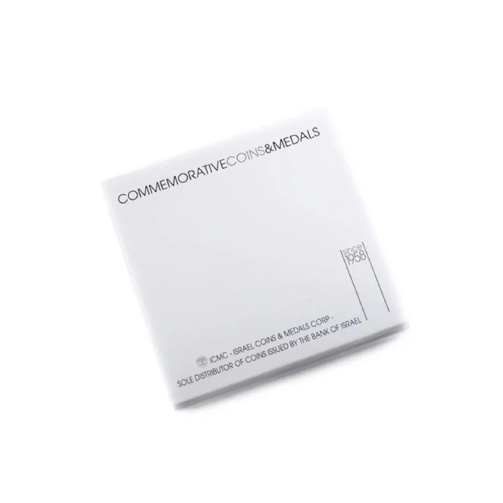 Moses and the Ten Commandments 10 NIS Złoto 2005 Proof