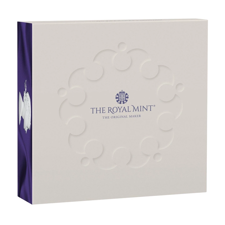 Portraits of Queen Elizabeth II - Mary Gillick Effigy £5 Srebro 2026 Proof Piedfort