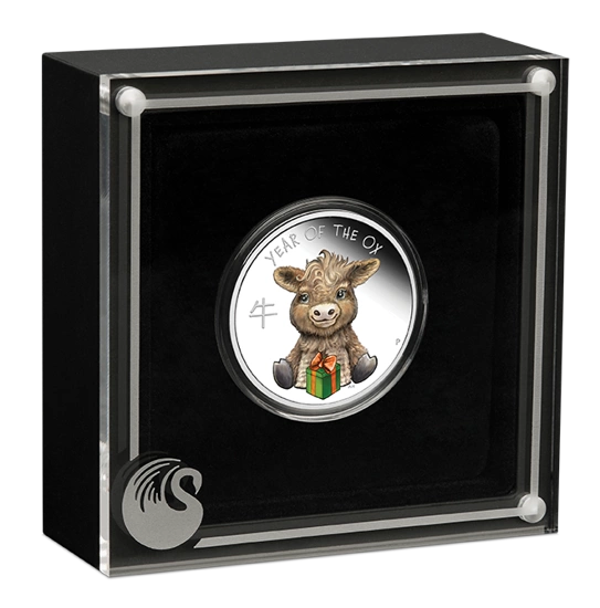 Lunar III: Mały Bawół 1/2 uncji Srebra 2021 Proof