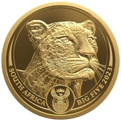 Big Five II: Leopard 1 uncja Złota 2023 Proof