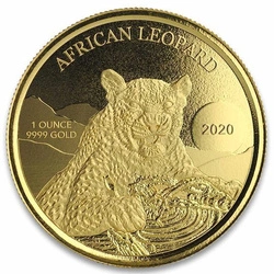 Ghana: Leopard 1 uncja Złota 2020 Proof