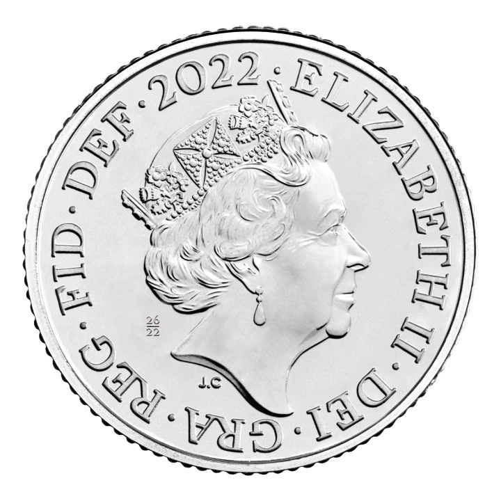 Zestaw 10 monet Her Majesty Queen Elizabeth Miedzionikiel 2022