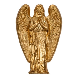Cook Islands: Angel of Mercy pozłacany 3 uncje Srebra 2023 Silk Ultra High Relief