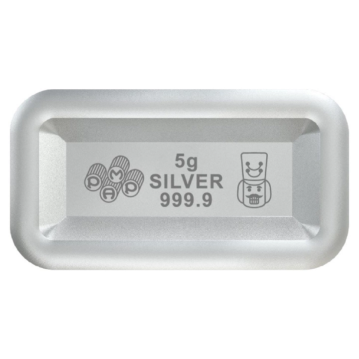 Sztabka Pamp: PEZ Holiday Nutcracker Gift Set 6 x 5 g Srebra 2025 Reverse Proof