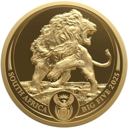 Big Five III: Lion 1/4 uncji Złota 2025 Proof