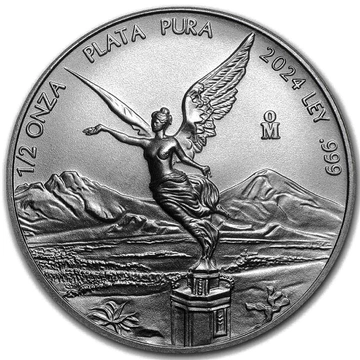 Mexican Libertad 1/2 uncji Srebra 2024