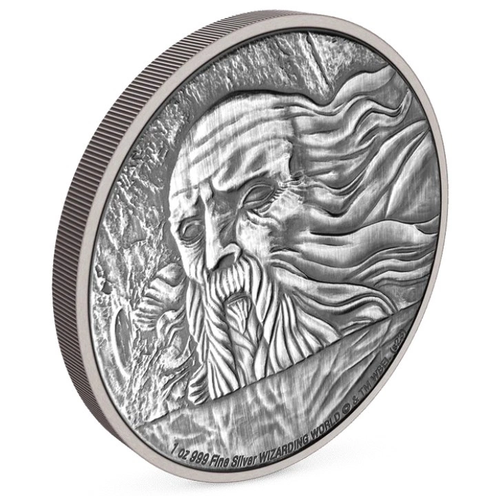 Niue: Harry Potter - Hogwarts Chamber of Secrets 1 uncja Srebra 2023 Antique Finish