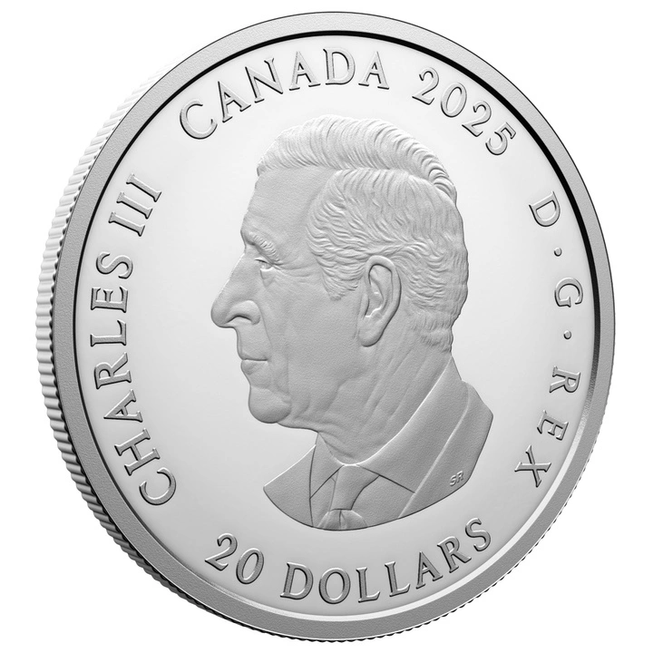 Canada: Folk Singer By Daphne Odjig kolorowany 1 uncja Srebra 2025 Proof