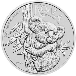 Koala 1 uncja Srebra Różne Roczniki