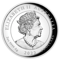 Chinese Myths and Legends: Phoenix 2 uncje Srebra 2022 Proof High Relief