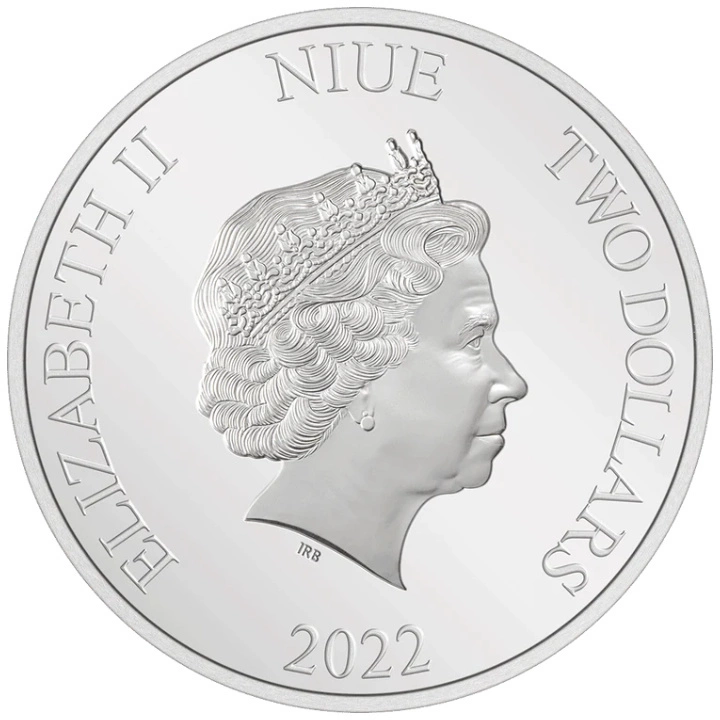 Niue: Tweety 80th Anniversary kolorowany 1 uncja Srebra 2022 Proof