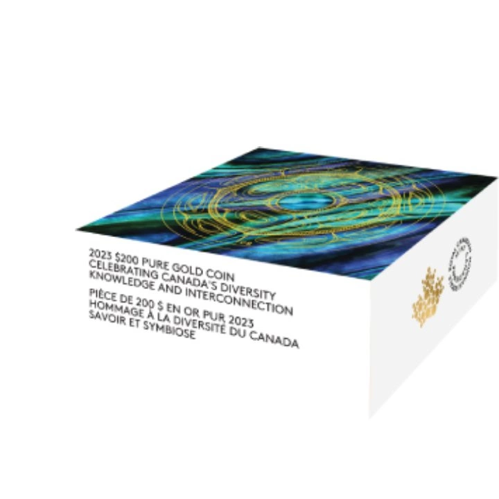 Canada: Celebrating Canada’s Diversity - Knowledge and Interconnection 1 uncja Złota 2023 Proof