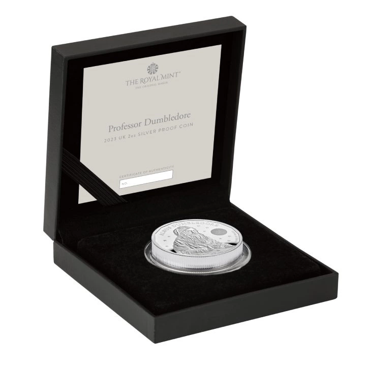 Harry Potter: Albus Dumbledore 2 uncje Srebra 2023 Proof