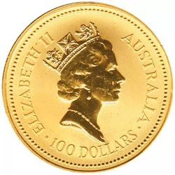 Australijski Kangur - Samorodek 1 uncja Złota 1992