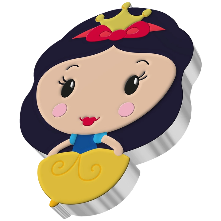 Niue: Disney - Snow White Chibi Coin kolorowany 1 uncja Srebra 2021 Proof