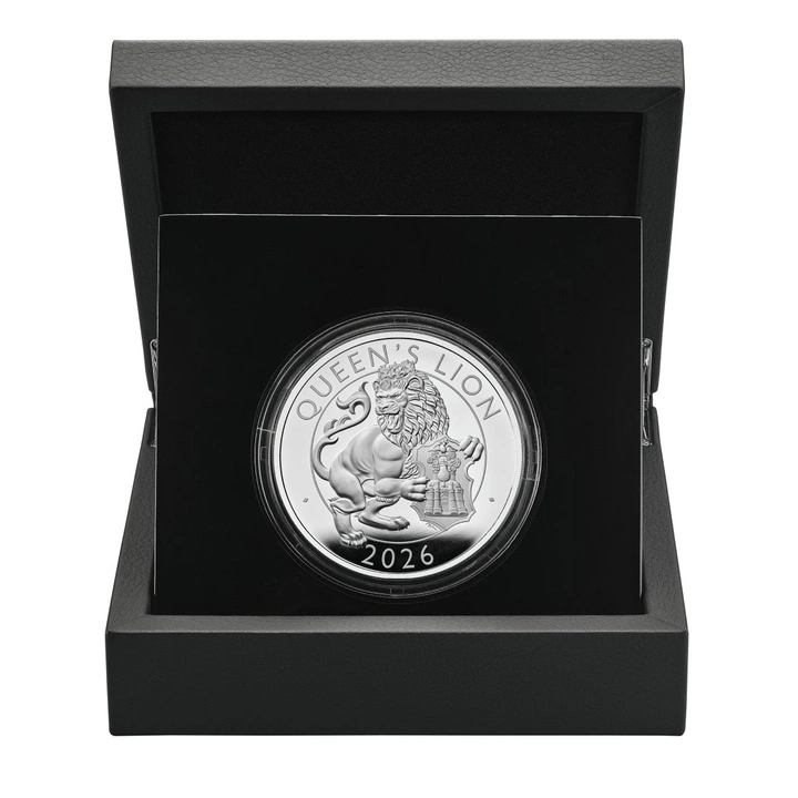 The Royal Tudor Beasts: Queen’s Lion 5 uncji Srebra 2026 Proof