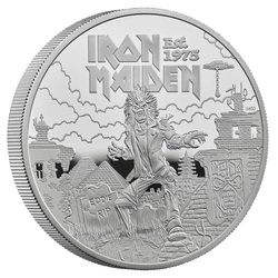 Iron Maiden 5 uncji Srebra 2025 Proof