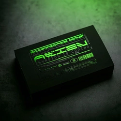 Zestaw Ghana: Alien 4 x 1/2 uncji Srebra 2023