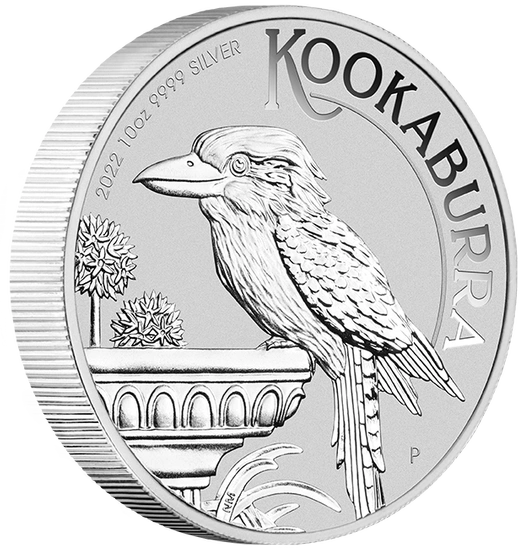 Kookaburra 10 uncji Srebra 2022