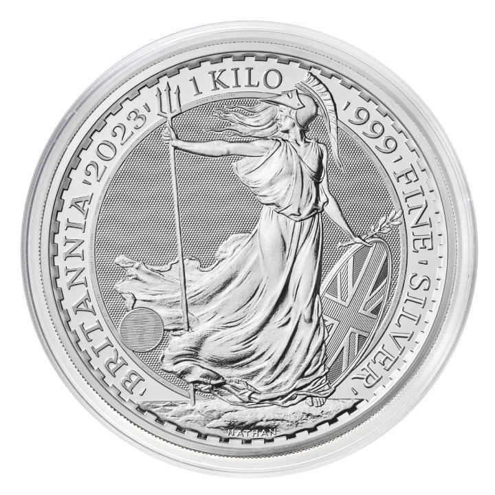 Britannia - Queen Elizabeth II 1000 gramów Srebra 2023