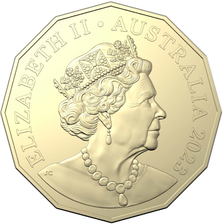 RAM: 50th Anniversary of the Sydney Opera House 50c Brąz Aluminiowy 2023