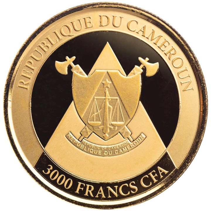 Cameroon: Cheetah 1 uncja Złota 2022 Proof