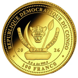 Congo: 100. Rocznica Urodzin Marilyn Monroe 0.5 grama Złota 2026