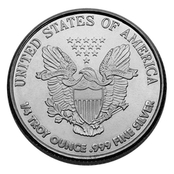 Amerykański Orzeł 1/4 uncji Srebra Round
